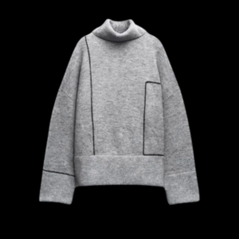 SOLD Bundle of 2 ZARA Knit Sweaters with Piping - M - Picture 1 of 8